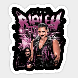 Rhea Ripley The Nightmare Sticker